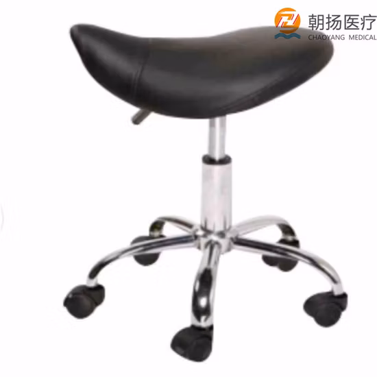 Tabouret de chaise de selle de Massage roulant de Salon de beauté d'hôpital de laboratoire Cy