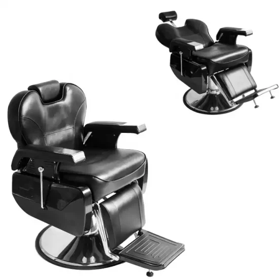 Chaise de barbier classique rouge chaise de Salon de coiffure Durable pour Salon de coiffure meubles de Salon les plus vendus