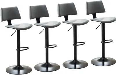 Chaise de bar de cuisine en velours de luxe, tabourets de bar hauts modernes pour comptoir
