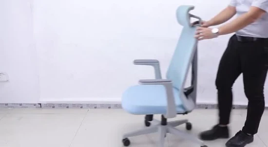 Bureau de travail à domicile fabricant classique meubles de conception moderne chaise en maille à dossier haut prix accoudoir 3D chaise de bureau en maille